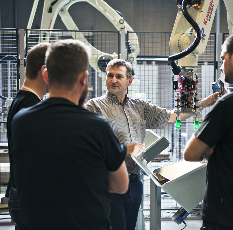 Projektledelse med Kawasakirobot hos BILA